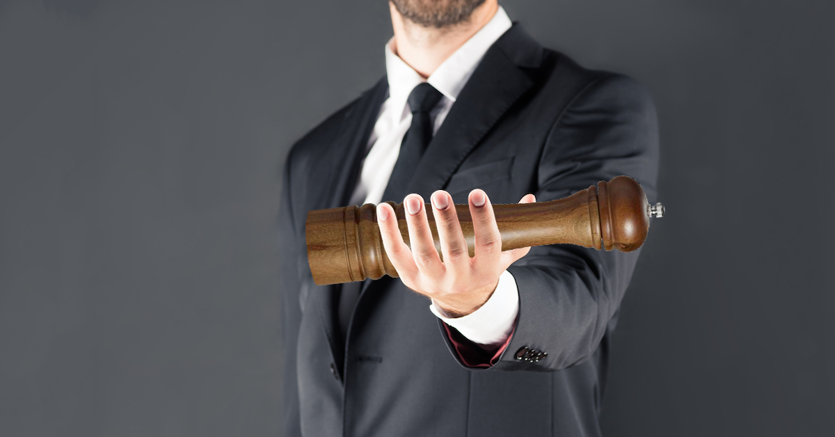 Give Yourself Permission With A Pepper Grinder